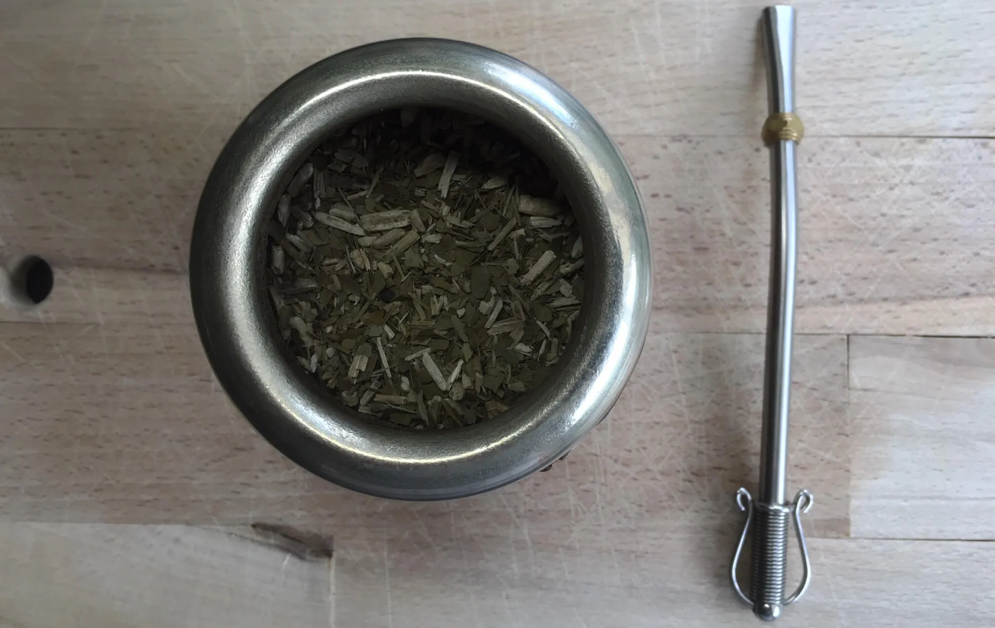Mate Tee zubereiten